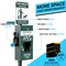 Flash Furniture Green Pet Waste Station with Pedal Trash Can-Bags YAN-HL1I55425-GG - alternate 2